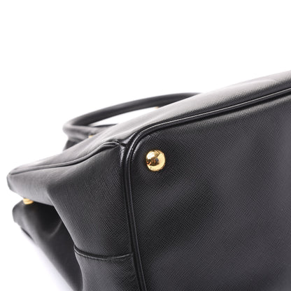 Prada Saffiano Medium Galleria Double Zip Tote Black 8 of 11