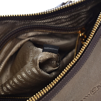 Prada Jacquard Logo Tote Corda Bruciato 5 of 10