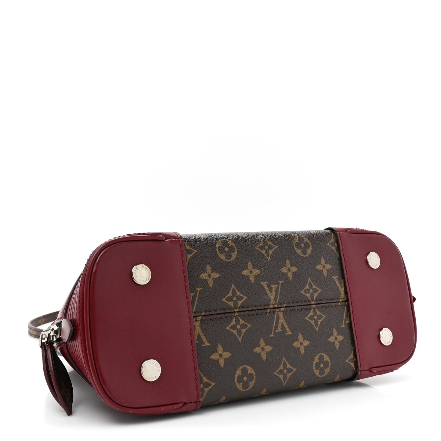 Monogram Shine Alma PM Bordeaux