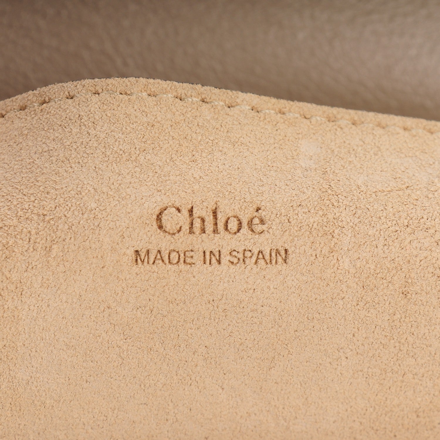 Chloe Suede Calfskin Small Faye Shoulder Bag Motty Grey 6 of 8