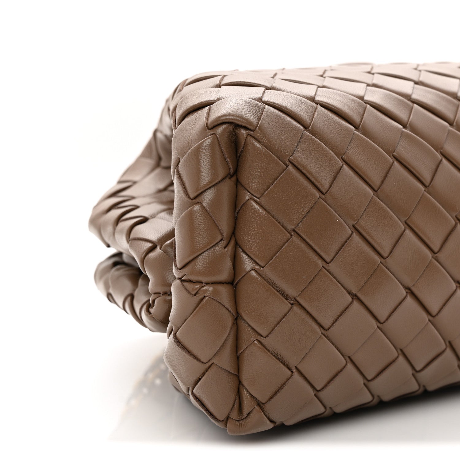 Bottega Veneta Nappa Intrecciato Teen The Lauren 1980 Clutch With Chain Pinecone 8 of 9