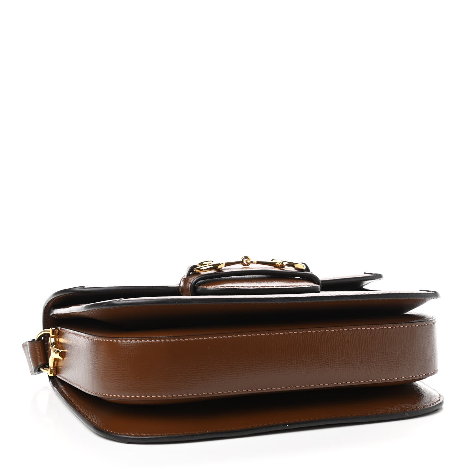 Gucci GG Supreme Monogram Horsebit 1955 Shoulder Bag Beige Brown Sugar 4 of 9