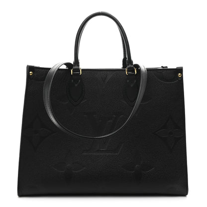 Louis Vuitton Empreinte Monogram Giant Onthego MM Black 1 of 9