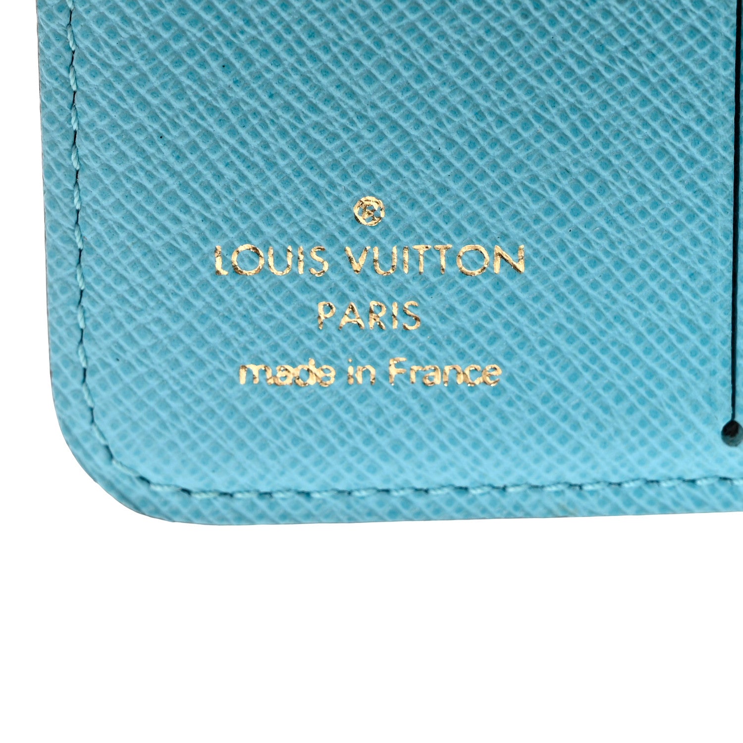 Louis Vuitton Monogram Groom Compact Zip Wallet Blue 8 of 12