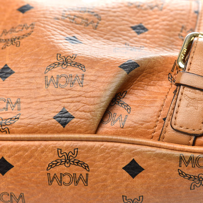 MCM Visetos Medium Essentials Shopper Tote Cognac 11 of 15