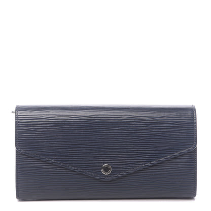 Louis Vuitton Epi Sarah Wallet NM Indigo 1 of 6