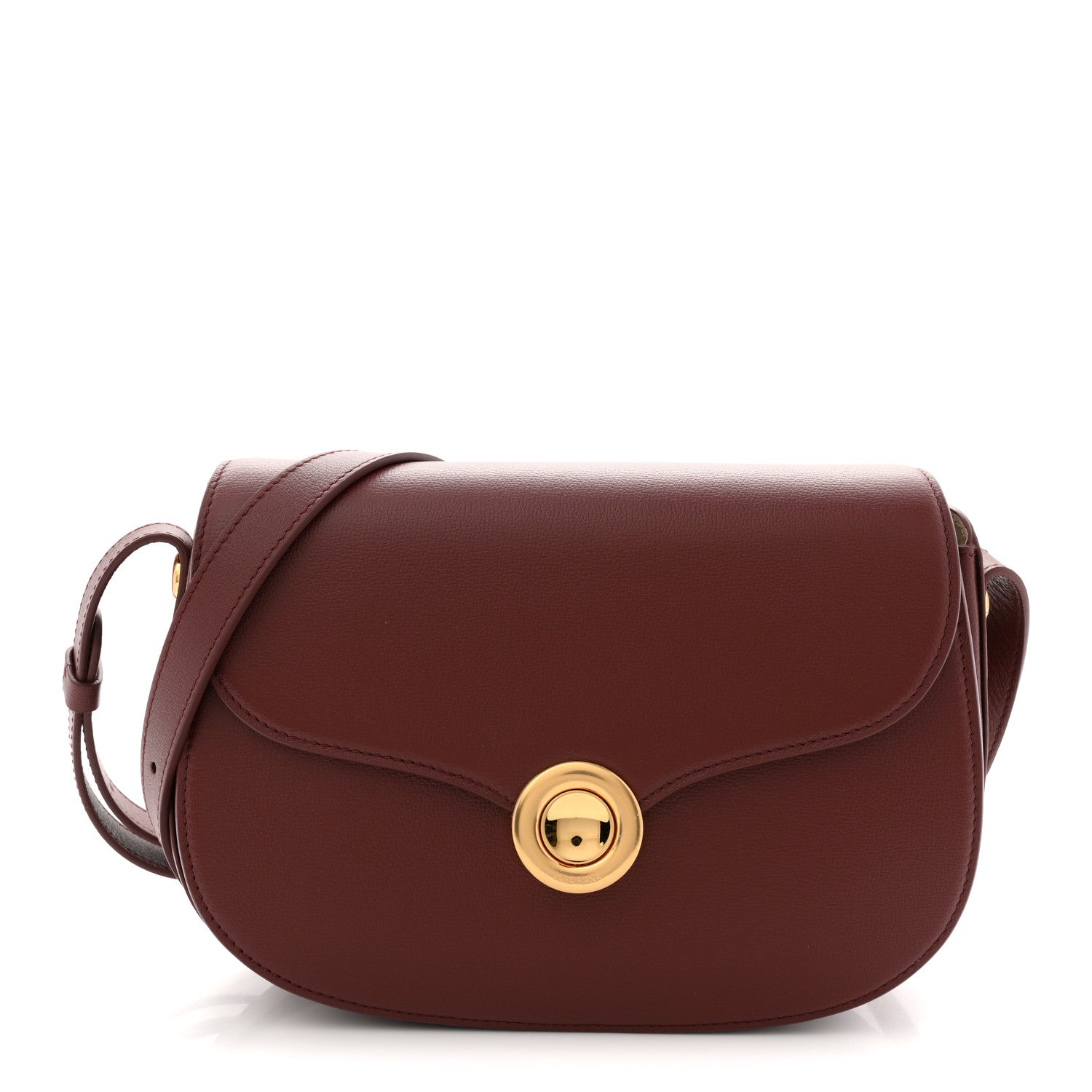 Loro Piana Grained Calfskin Ghiera Bag Azuki Beans 1 of 10