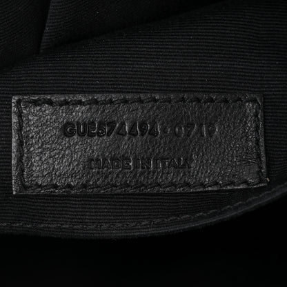 Saint Laurent Velvet Matelasse Monogram Lou Camera Bag Black 7 of 10