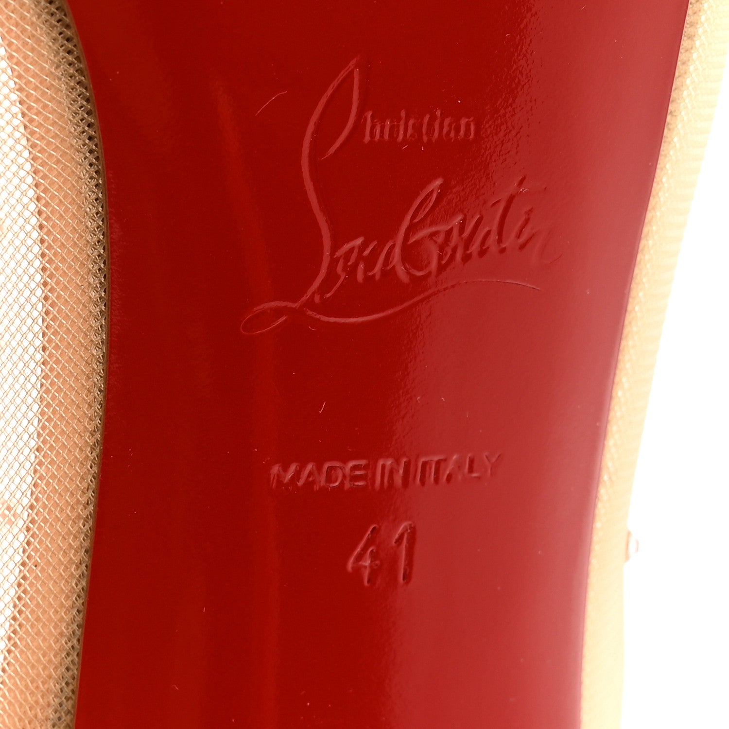 Christian Louboutin Rete Mini Glitter Constella 100 Booties Version Courtisane 41 7 of 10