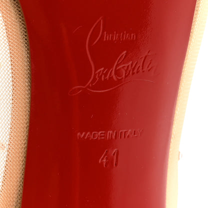 Christian Louboutin Rete Mini Glitter Constella 100 Booties Version Courtisane 41 7 of 10