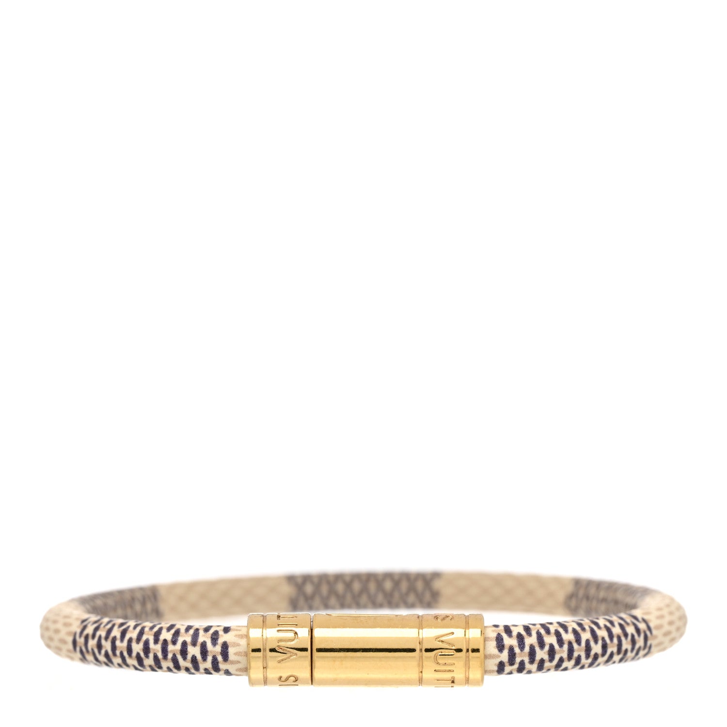 Louis Vuitton Damier Azur Keep It Bracelet 17 1 of 5