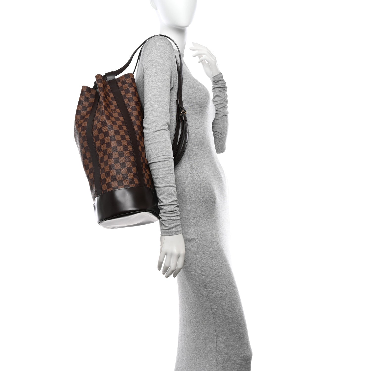 Louis Vuitton Damier Ebene Randonnee GM 2 of 14
