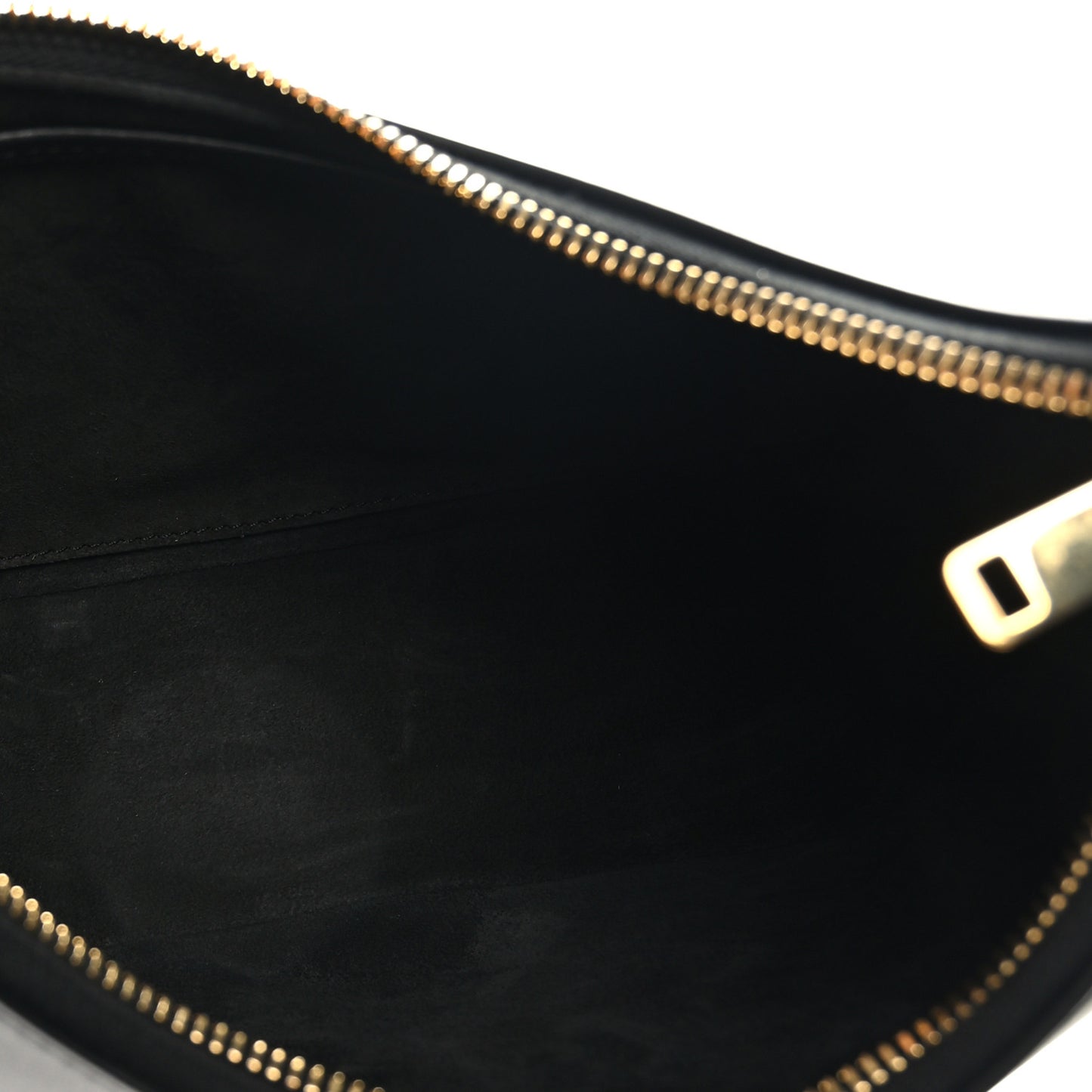 Smooth Calfskin Medium Strap Ava Shoulder Bag Black