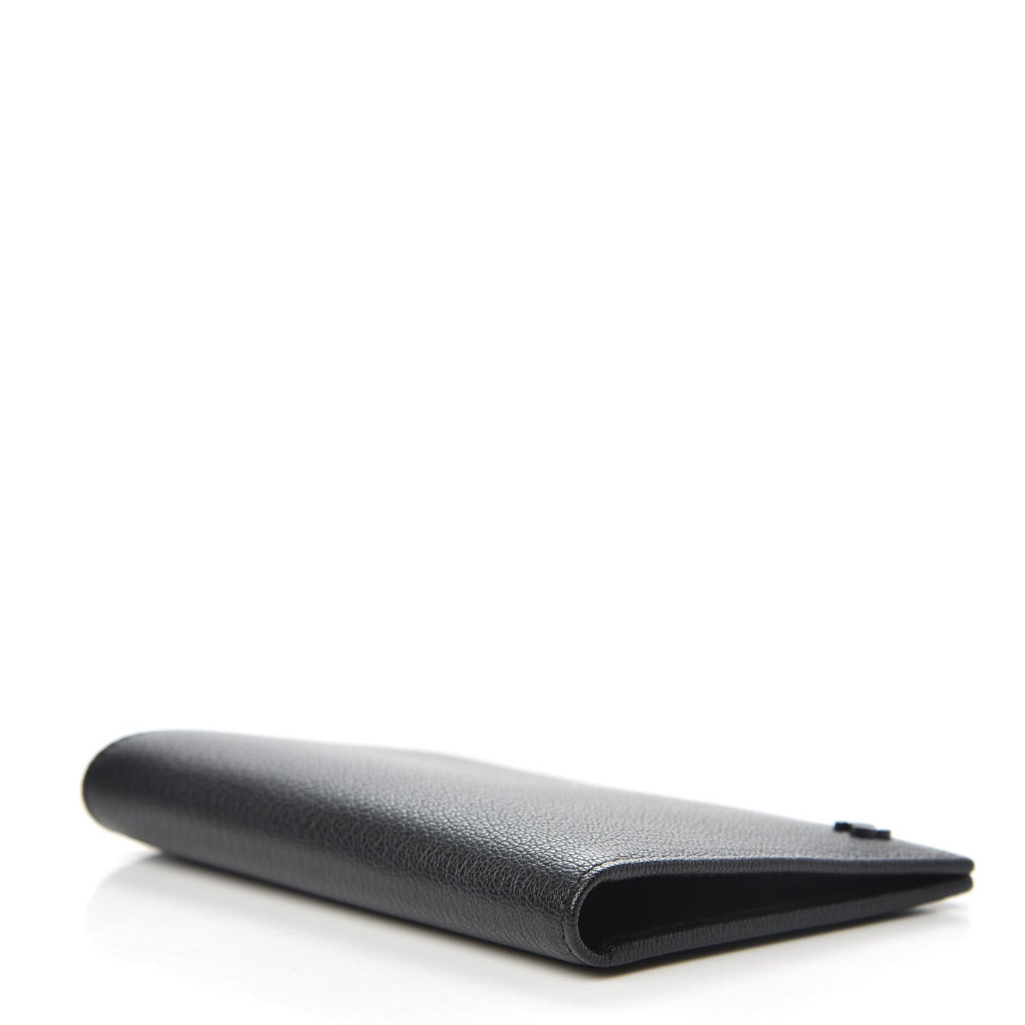 Goatskin Passport Holder Black