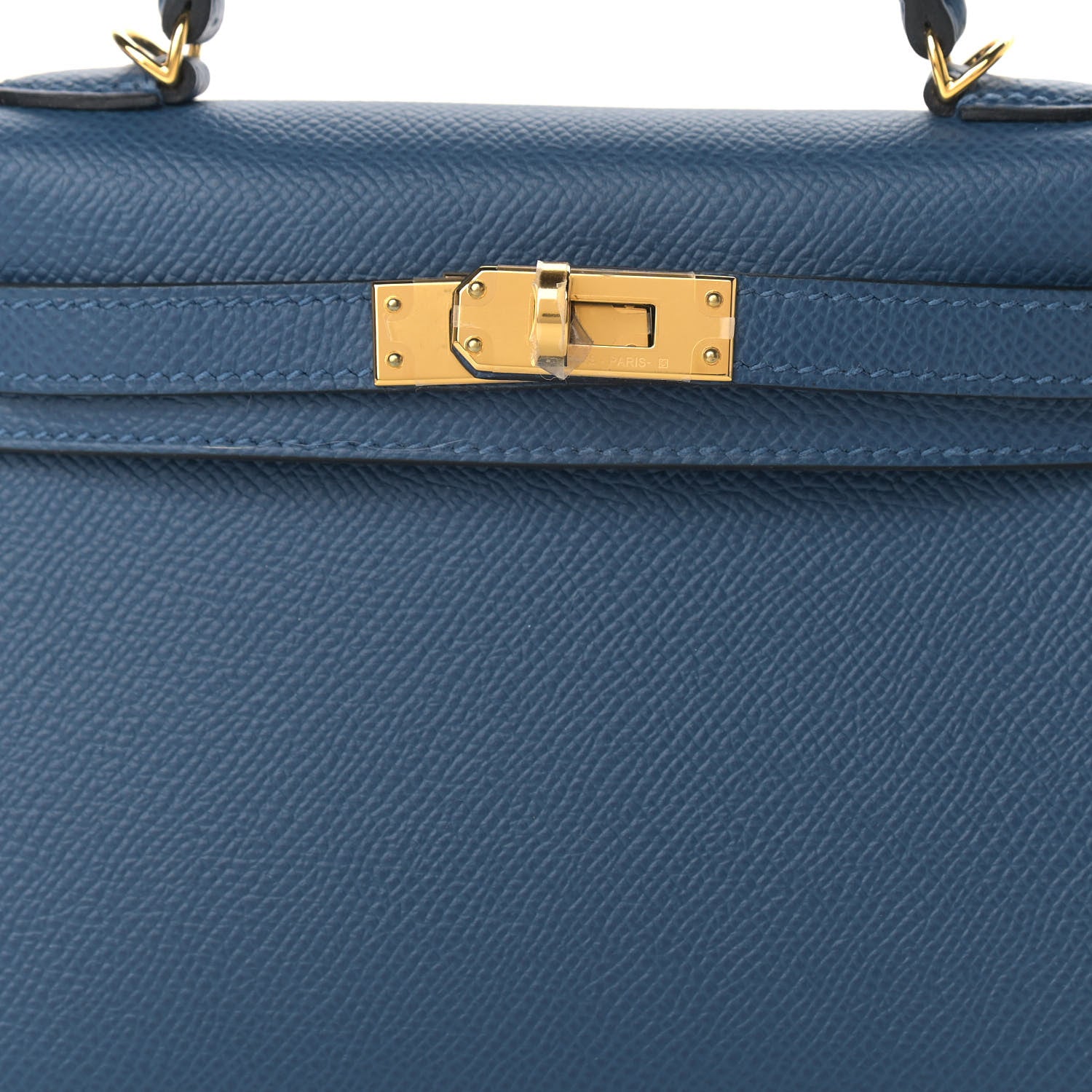 Hermes Epsom Mini Kelly Sellier 20 Deep Blue 34 of 35