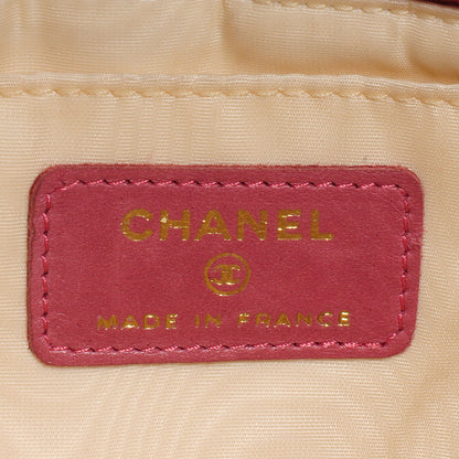Chanel Patent Chocolate Bar Pochette Rose 7 of 8