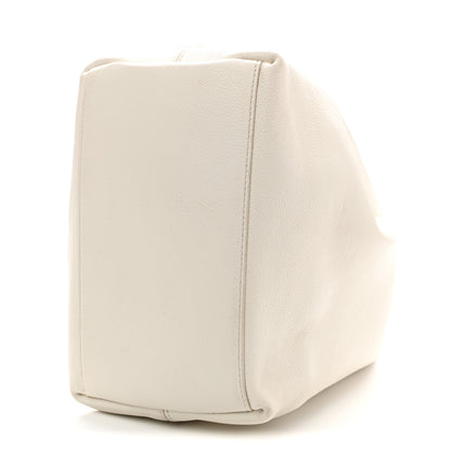Tom Ford Calfskin Zip Bucket Bag White 9 of 11