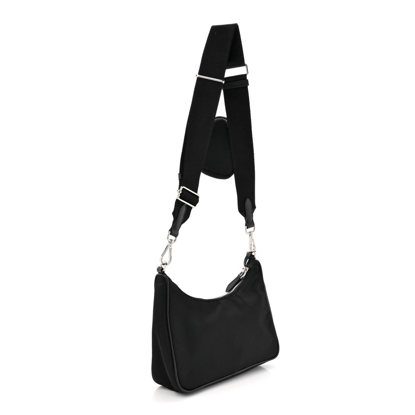 Nylon Re-Edition 2005 Shoulder Bag Black