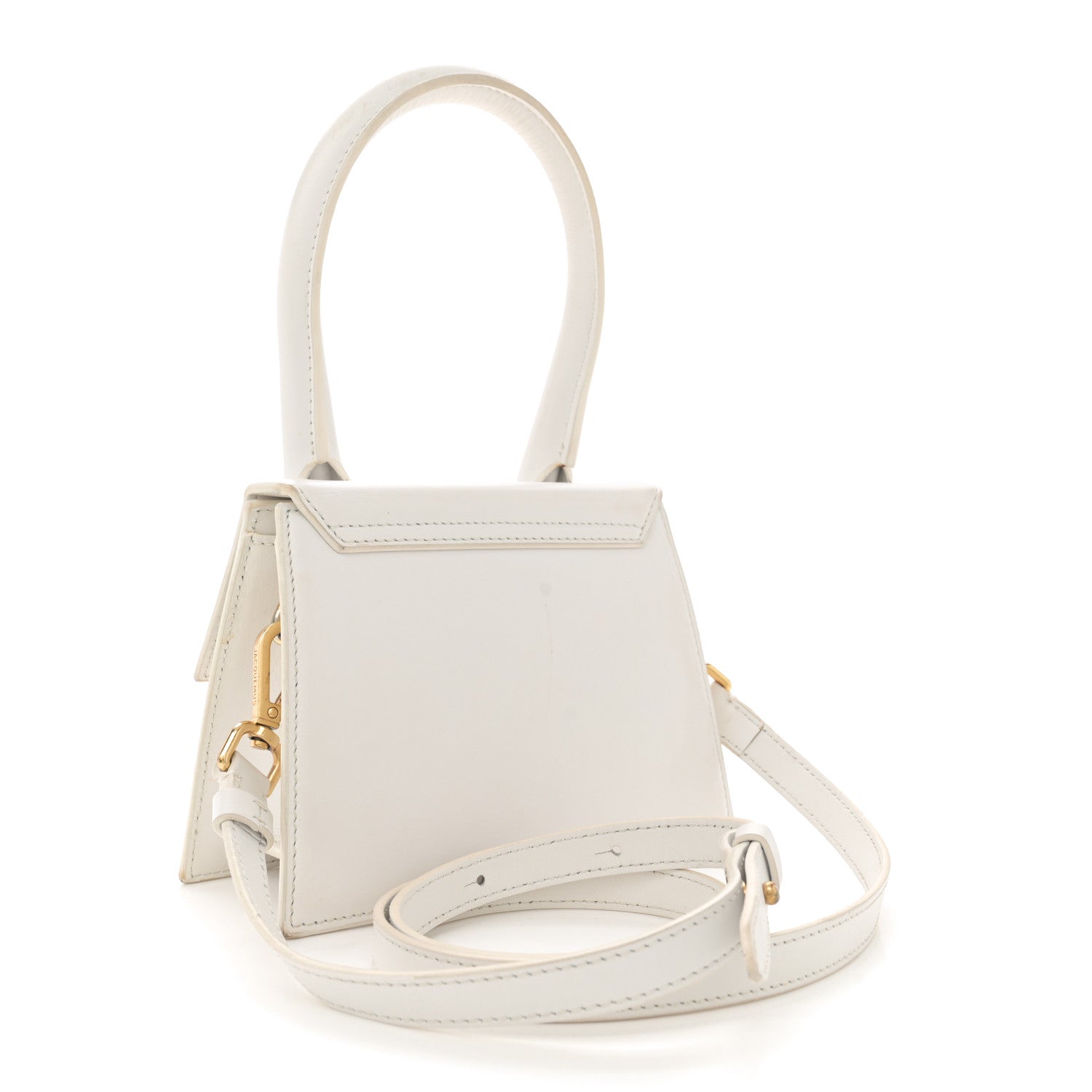 Jacquemus Smooth Calfskin Le Chiquito Moyen White 3 of 15