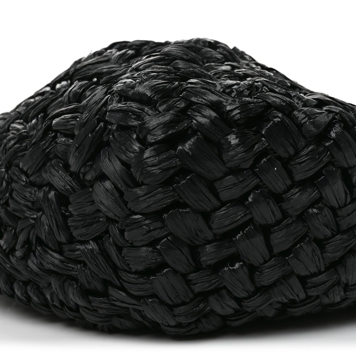 Raffia Estelle Two Bag Black