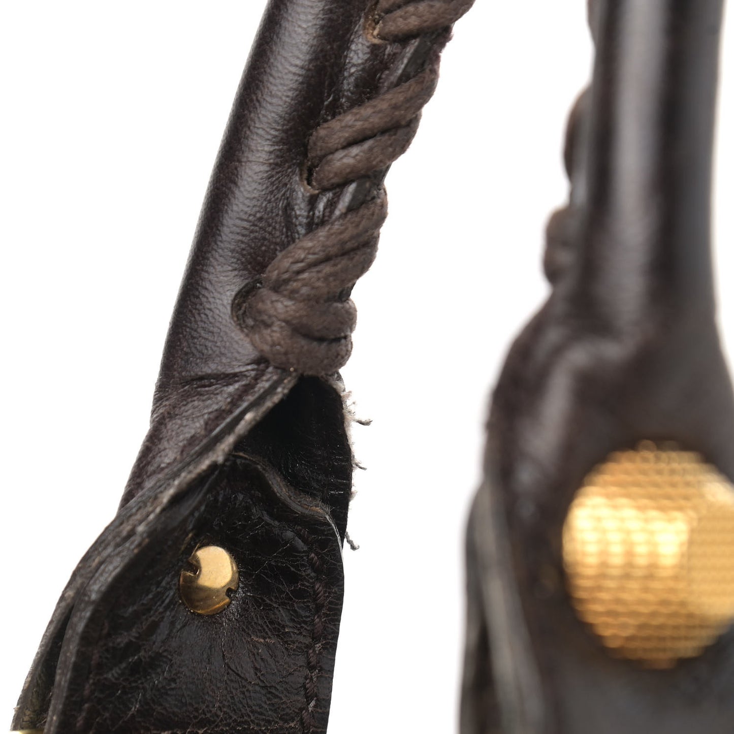 Chevre Giant 21 Gold Hardware Part Time Dark Brown