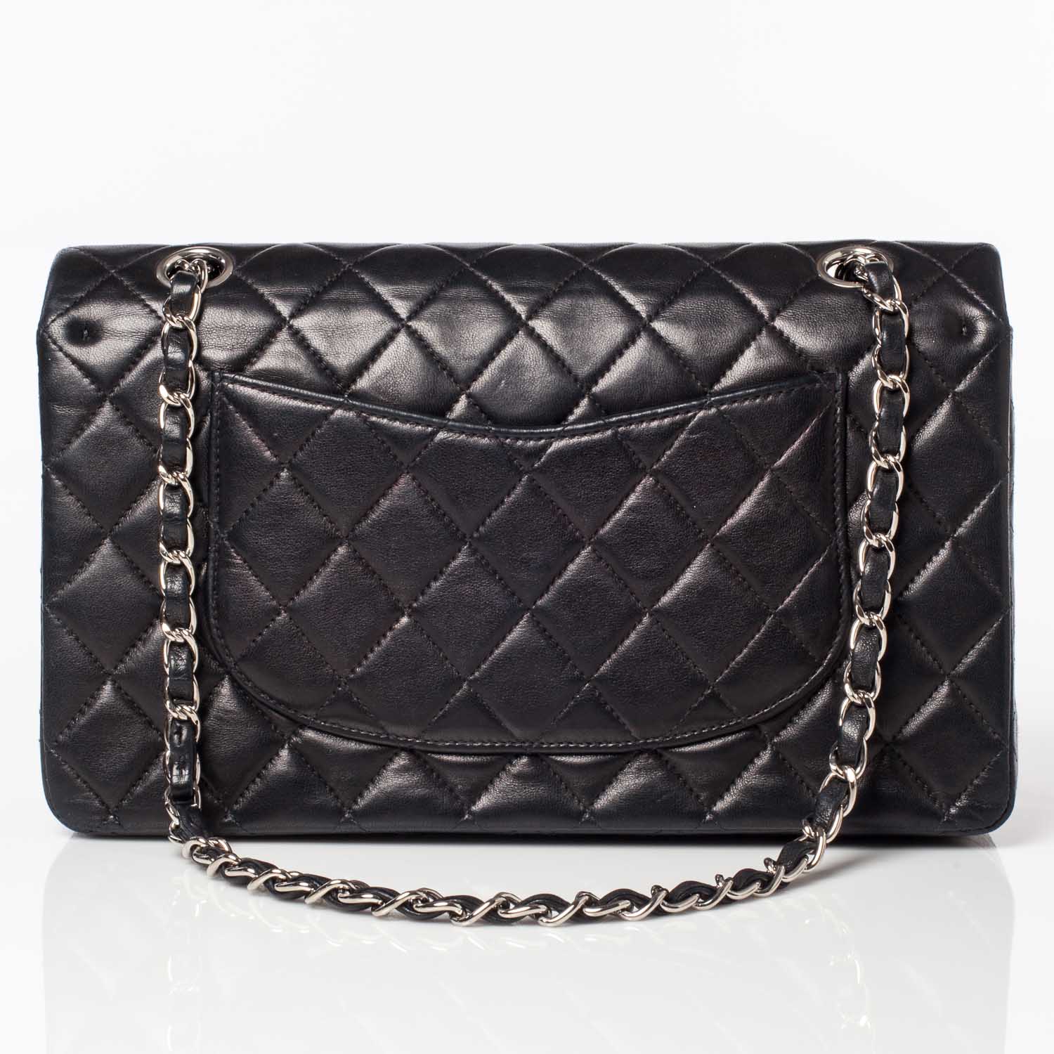 Chanel Lambskin Medium Double Flap Black 4 of 11