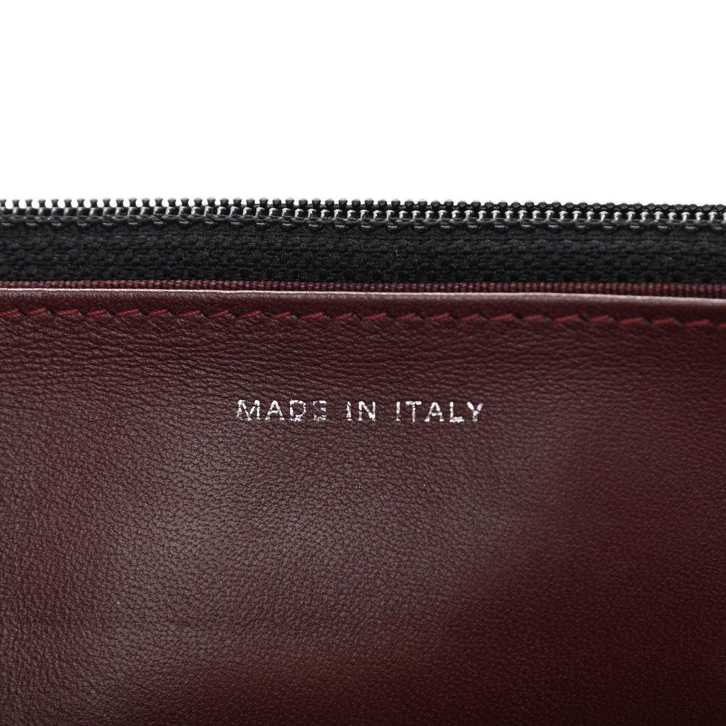 Lambskin Quilted Wallet On Chain WOC Black