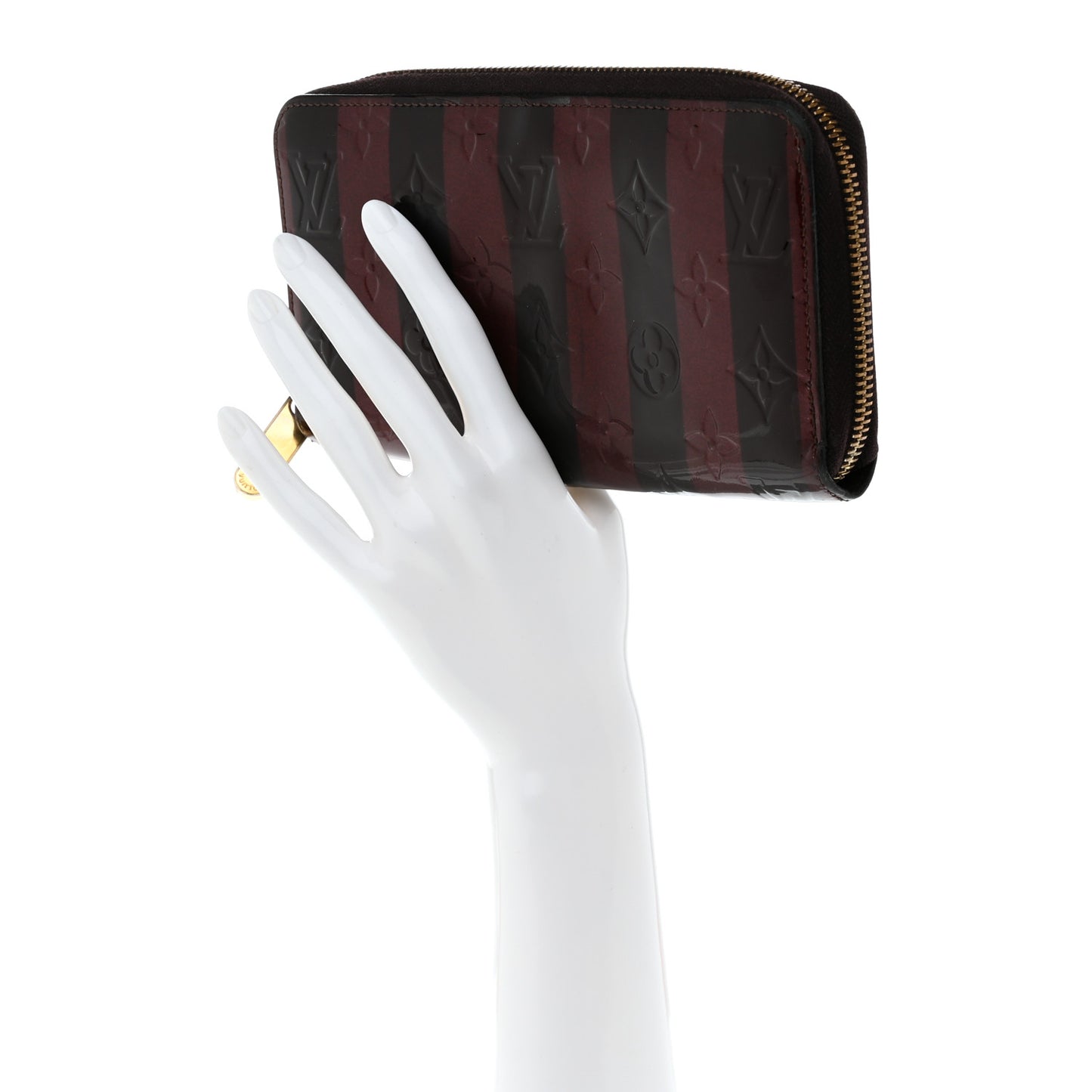 Vernis Rayures Zippy Wallet Amarante