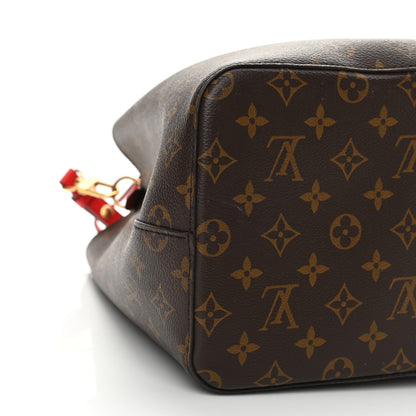 Louis Vuitton Monogram Neonoe MM Coquelicot 7 of 8