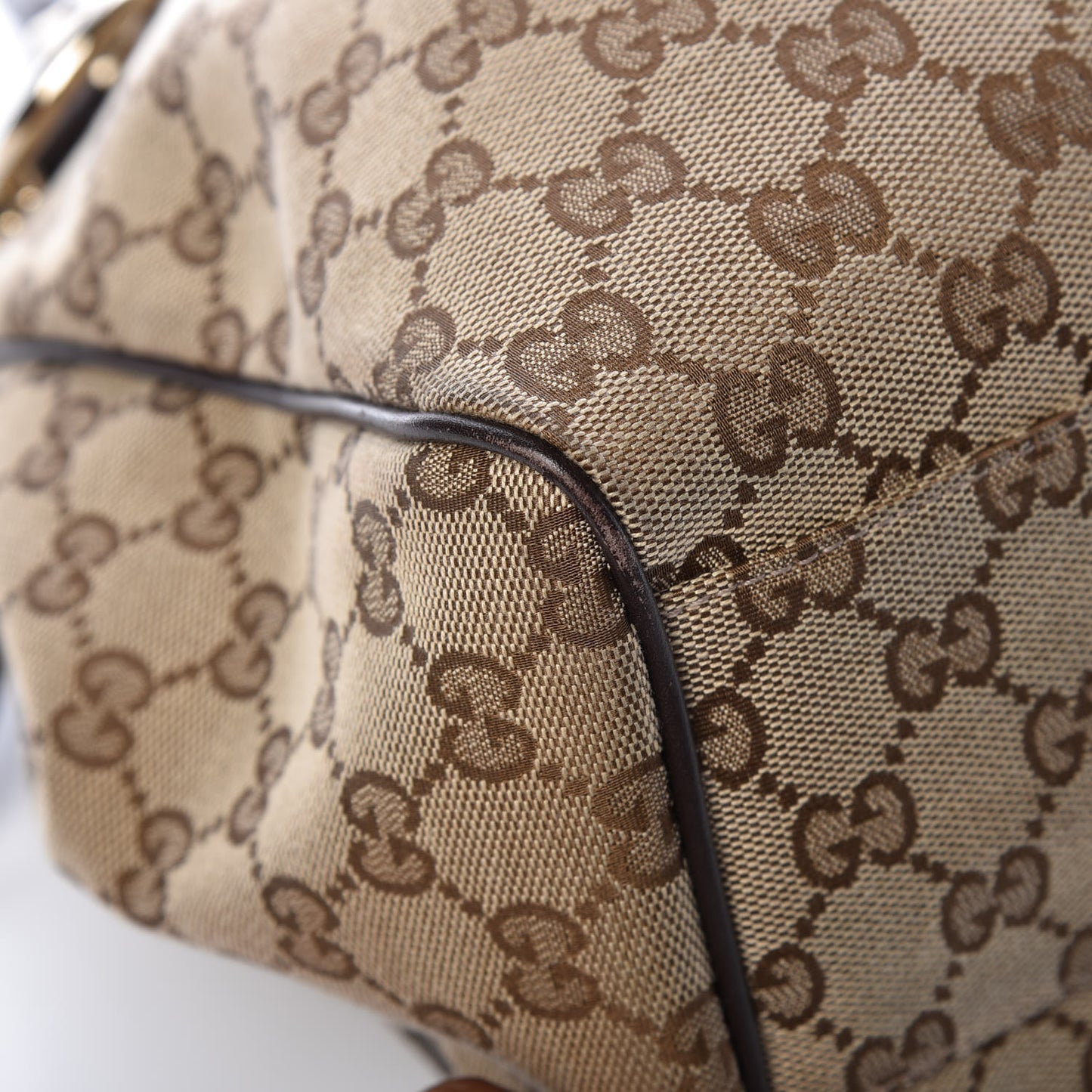 Monogram Medium Sukey Tote Dark Brown