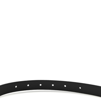 Gucci Plutone Calfskin Double G 20mm Belt 75 30 Black 6 of 6
