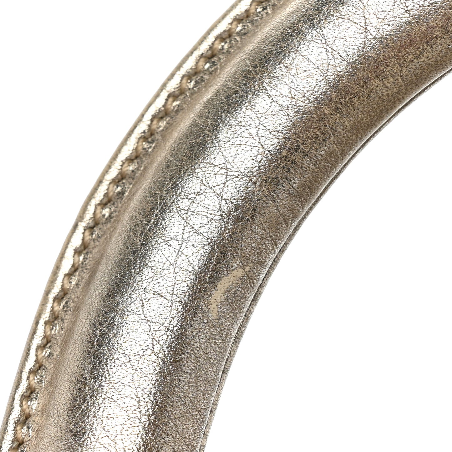 Metallic Grained Calfskin Cannage Medium Supple Lady Dior Gold