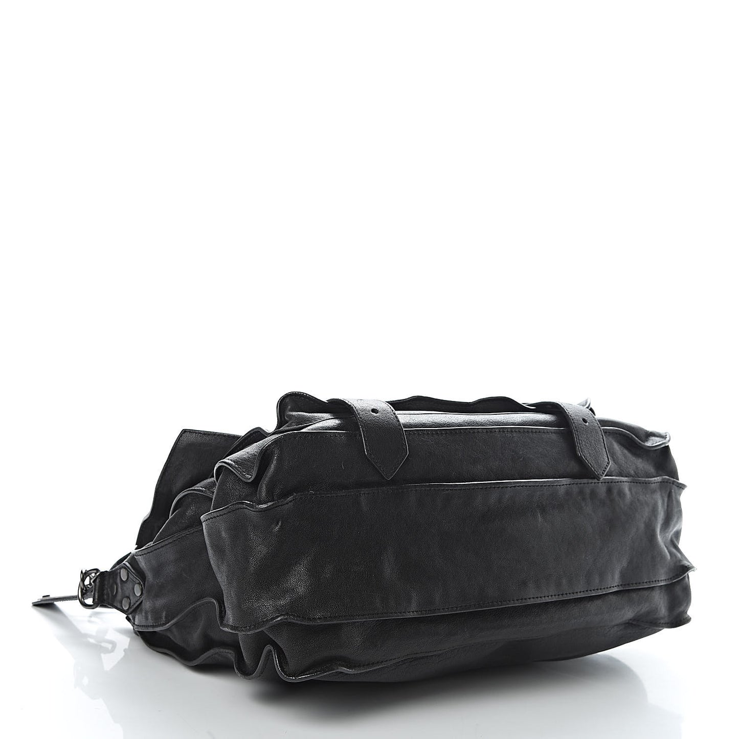 Lambskin PS1 Large Satchel Black