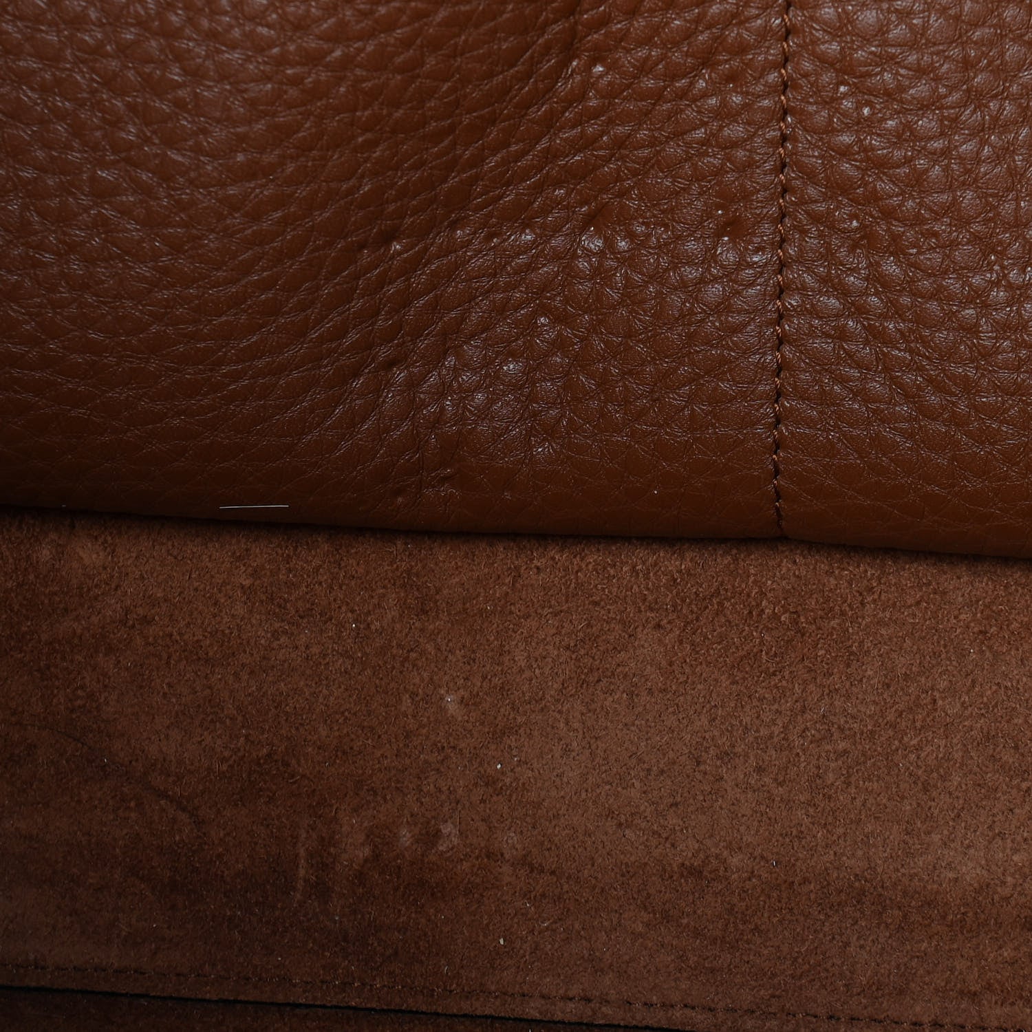 Valentino Garavani Grained Calfskin Rockstud Shoulder Tote Bright Cognac 12 of 14