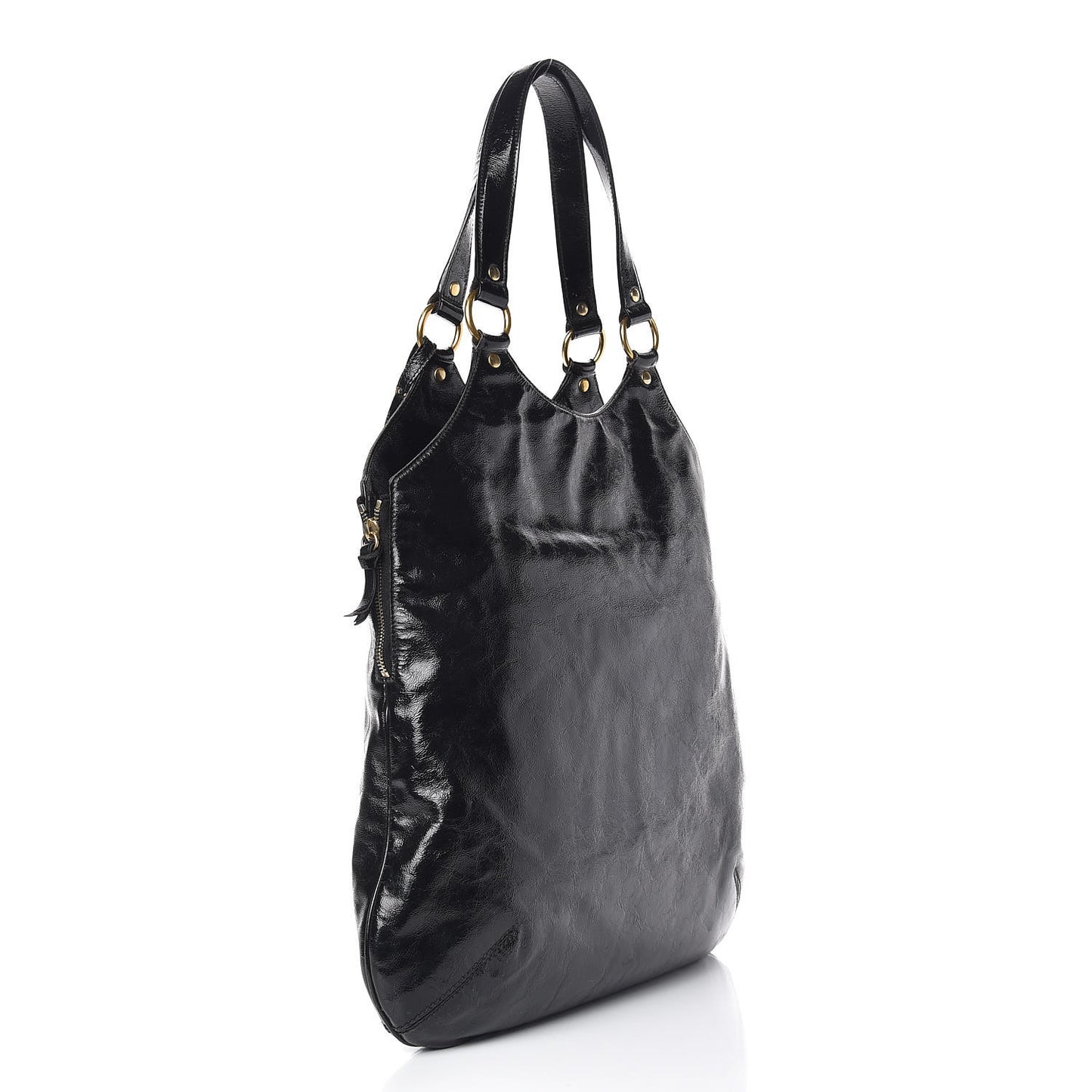 Patent Tribute Tote Black