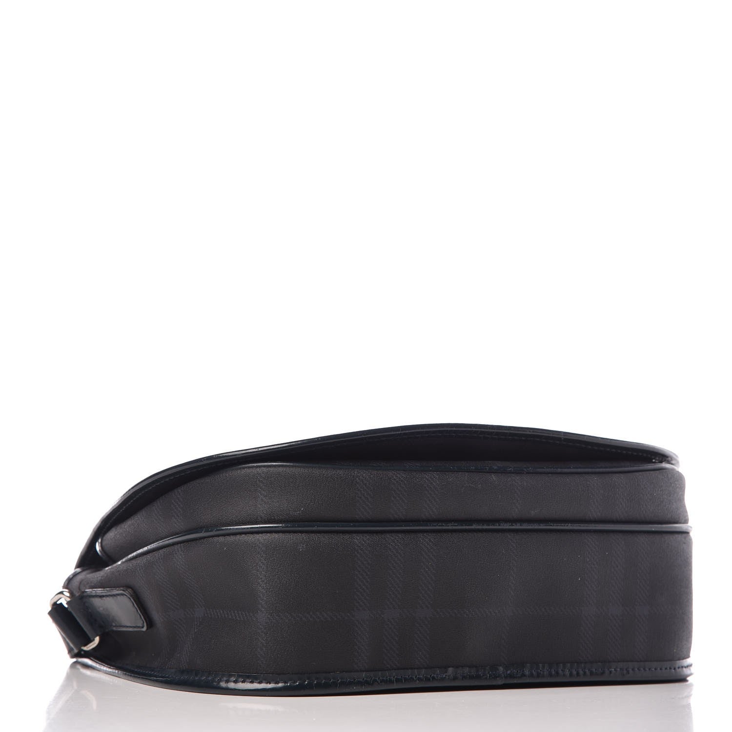 Burberry London Check Crossbody Messenger Bag Charcoal Navy 4 of 18