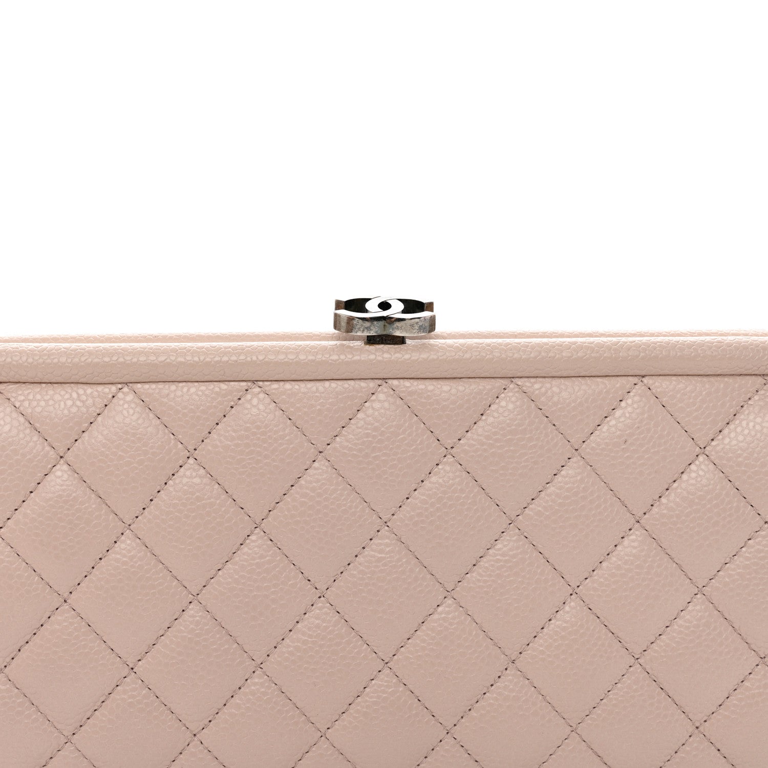 Chanel Caviar Quilted Timeless Clutch Pink 8 of 13