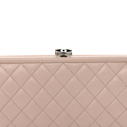 Chanel Caviar Quilted Timeless Clutch Pink 8 of 13