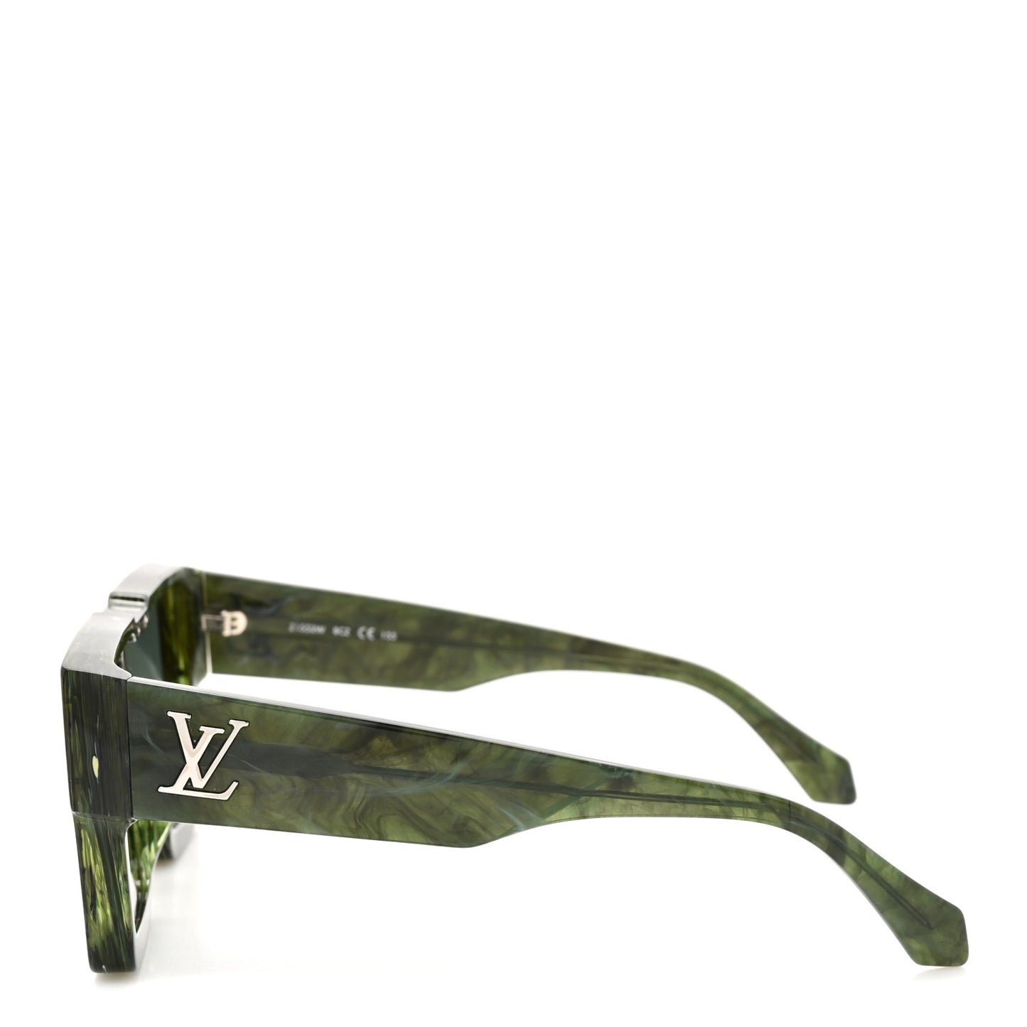 Acetate Marble Effect Swarovski Cyclone Sunglasses Z1552W Green