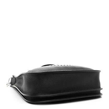 Hermes Taurillon Clemence Evelyne III PM Black 4 of 11
