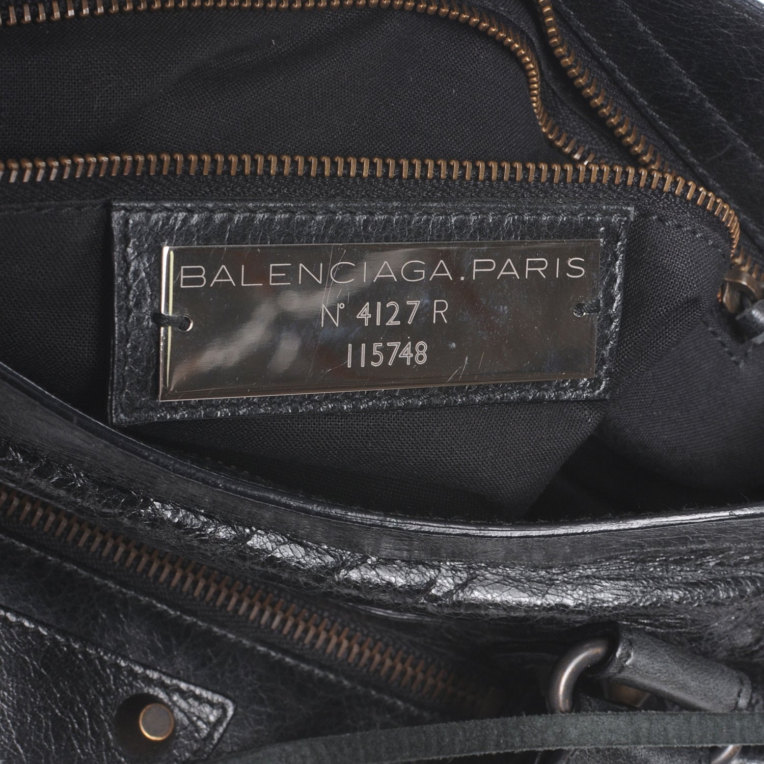 Balenciaga Agneau City Black 6 of 7
