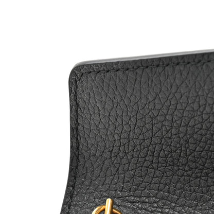 Gucci Calfskin GG Marmont Chain Wallet Bag Black 12 of 13