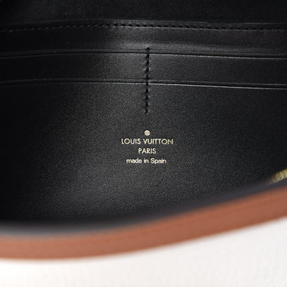 Louis Vuitton Taurillon Dauphine Bumbag Blackberry Snow 5 of 8