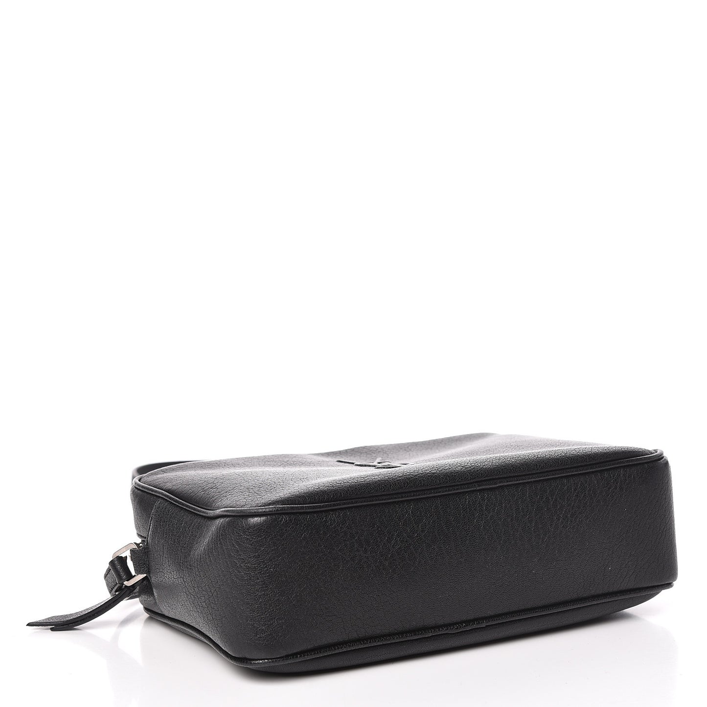 Lambskin Monogram Small Lou Camera Bag Black