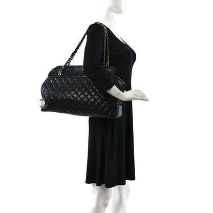 Chanel Lambskin Quilted Shoulder Bag Black 2 of 8