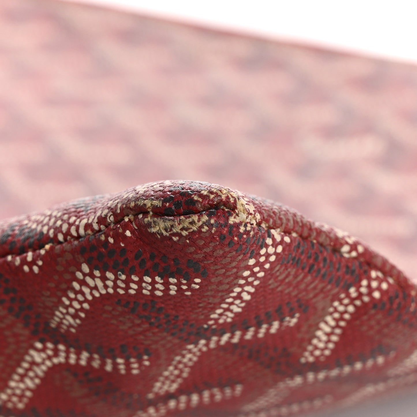 Goyardine Senat Pochette GM Red