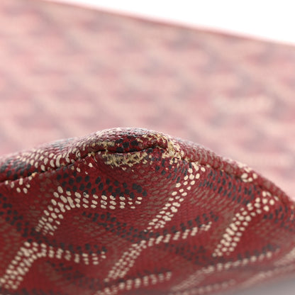 Goyard Goyardine Senat Pochette GM Red 10 of 11