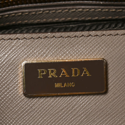 Prada Saffiano Large Galleria Double Zip Tote Argilla 5 of 8