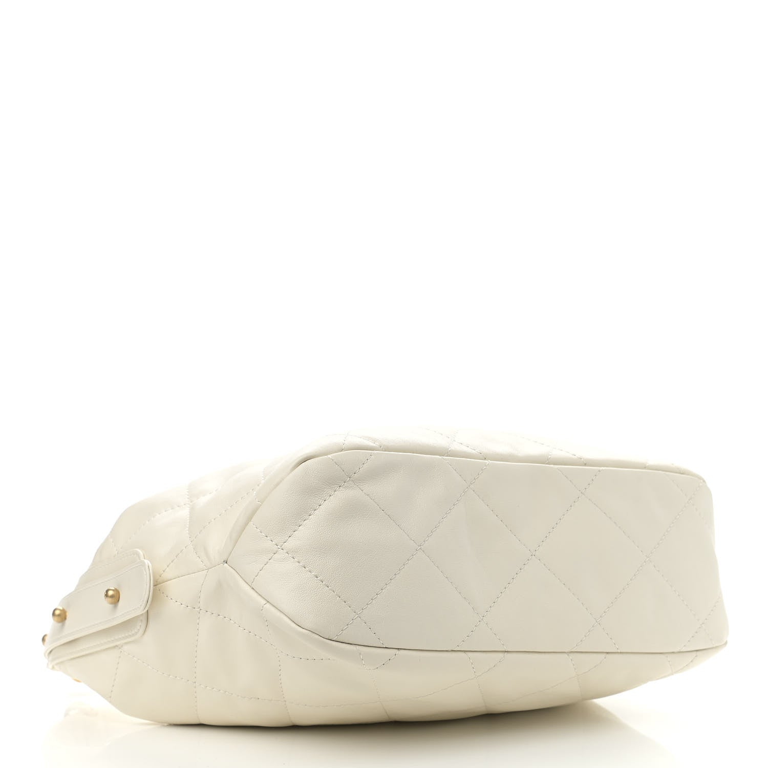 Chanel Calfskin Quilted Daily Hobo White 4 of 11