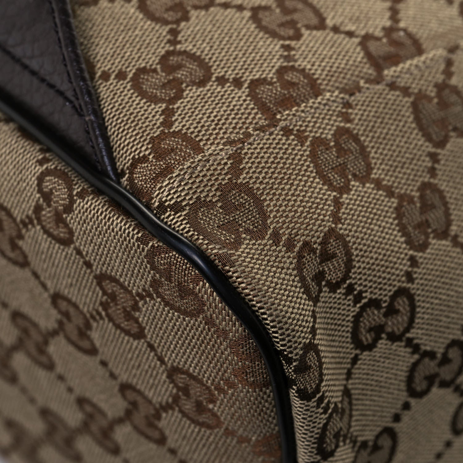 Gucci Monogram Travel Backpack Dark Brown 12 of 12